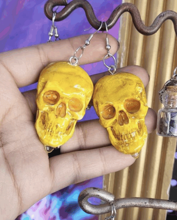 Death Earrings 💀💋🖤 - Image 2