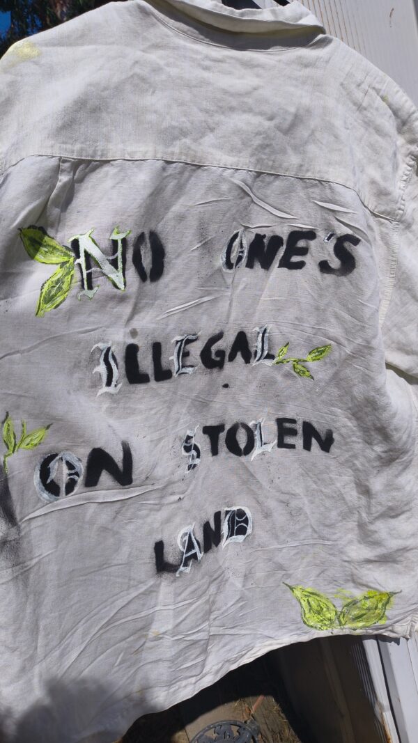 NO ONE'S ILLEGAL ON STOLEN LAND 🖕🏾🤘🏾💪🏾✊🏾 - Image 3