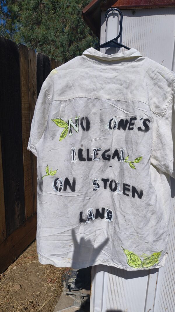 NO ONE'S ILLEGAL ON STOLEN LAND 🖕🏾🤘🏾💪🏾✊🏾