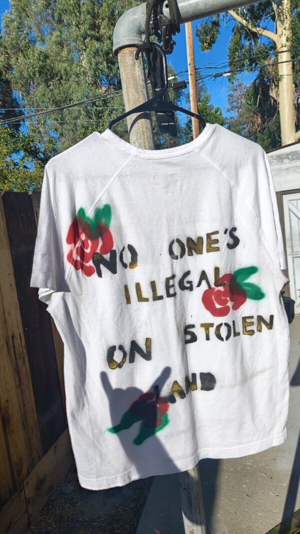 NO ONE'S ILLEGAL ON STOLEN LAND 🖕🏾🤘🏾💪🏾✊🏾
