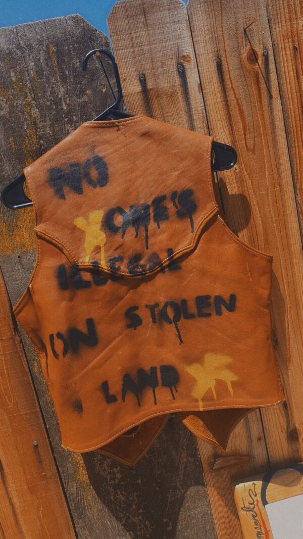 NO ONE'S ILLEGAL ON STOLEN LAND 🖕🏾🤘🏾💪🏾✊🏾